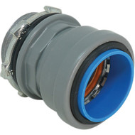 Southwire SimPush 1/2 In. EMT Push-To-Install Watertight Box Connector