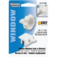 Defender Security White Wrench & Window Lock Kit