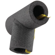 Tundra 1/2 In. Wall Self-Sealing Tee Polyethylene Pipe Insulation Wrap  1/2 In. Fits Pipe Size 1/2 In. Copper