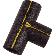 Tundra 1/2 In. Wall Self-Sealing Tee Polyethylene Pipe Insulation Wrap  1 In. Fits Pipe Size 1 In. Copper