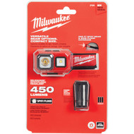 Milwaukee TrueView 450 Lm. LED Spot/Flood Headlamp  Red & Black