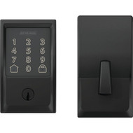 Schlage Encode Smart WiFi Deadbolt with Matte Black Century Trim