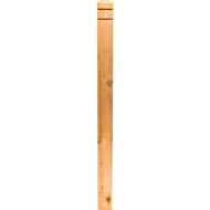 Real Wood Products 4 In. x 4 In. x 54 In. Chamfered Deck Post