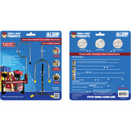 Monkey Rung Monkey Klamp Hands-Free Ladder Accessory for A-Frame Step Ladder