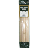 Madison Mill 5/8 In. x 12 In. Poplar Dowel Rod (5 Pieces)