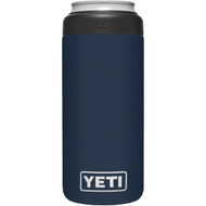 Yeti Rambler Colster Slim 12 Oz. Navy Stainless Steel Insulated Drink Holder with Load-And-Lock Gasket