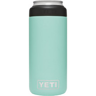 Yeti Rambler Colster Slim 12 Oz. Seafoam Stainless Steel Insulated Drink Holder with Load-And-Lock Gasket