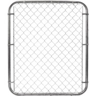 Yard Gard Single Walk 48 In. H. Adjustable Chain Link Gate