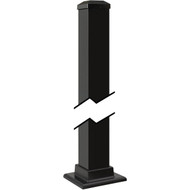 Gilpin Summit Series 2-1/2 In. x 2-1/2 In. x 43 In. Black Aluminum Newel Post
