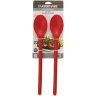 Farberware Pro Red Nylon Mixing Spoon (2-Piece)