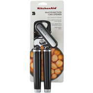 KitchenAid Black Multi-Function Can Opener with Bottle Opener