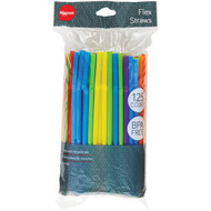 Kizmos Jumbo Flex Straws (125 Count)