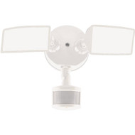 Halo Lumen Selectable White Square Head Motion Activated LED Floodlight Fixture