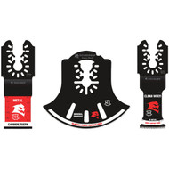 Diablo Universal Fit Bi-Metal Oscillating Blade Set (3-Piece)
