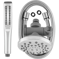 Waterpik PowerWand Spa System with PowerPulse Massage  7-Spray 1.8 GPM Handheld Shower  Chrome