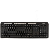 iHome Black Full Size Corded Keyboard