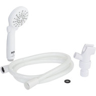 Home Impressions 2-Spray 1.8 GPM Handheld Shower Head  White