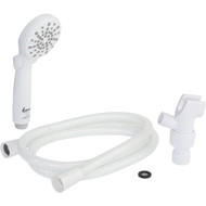 Do it Best 2-Spray 1.8 GPM Handheld Shower Head  White
