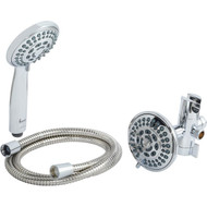 Home Impressions 5-Spray 1.75 GPM Combo Handheld Shower Head  Chrome