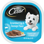 Cesar Classic Loaf Scrambled Egg & Sausage Adult Wet Dog Food  3.5 Oz.