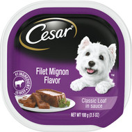 Cesar Classic Loaf Filet Mignon Adult Wet Dog Food  3.5 Oz.