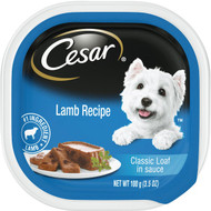 Cesar Classic Loaf Lamb Adult Wet Dog Food  3.5 Oz.