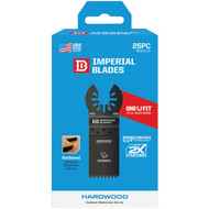 Imperial Blades ONE FIT 1-1/4 In. High Carbon Steel Japanese Tooth Precision Oscillating Blade (25-Pack)