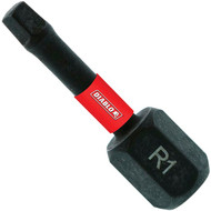 Diablo #1 Square Recess 1 In. Insert Impact Screwdriver Bit (5-Pack)