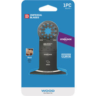 Imperial Blades Starlock 2-1/2 In. High Carbon Steel Standard Power Curve Wood Oscillating Blade