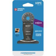 Imperial Blades Starlock 2-1/2 In. High Carbon Steel Japanese Tooth Power Curve Oscillating Blade (10-Pack)
