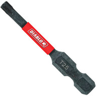 Diablo T25 TORX 2 In. Power Impact Screwdriver Bit (100-Pack)