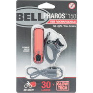 Bell Sports Pharos 150 LED Black/Red USB Rechargeable Bicycle Safety Tail Light