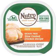 Nutro Grain Free Slow Cooked Chicken Adult Pate Dog Food  3.5 Oz.