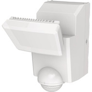 IQ America White Motion Sensing LED Solar Powered Security Light Fixture  700-Lumen