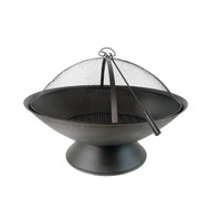 Summit Design 31.5 In. Black Round Steel Fire Pit
