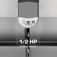 Chamberlain C2405 1/2 HP Smartphone-Controlled Durable Chain Drive Garage Door Opener with WiFi and MED Lifting Power