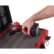 Milwaukee PACKOUT Tool Case with Foam Insert  ONE-KEY Compatible