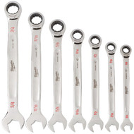 Milwaukee Standard 12-Point Ratcheting Combination Wrench Set (7-Piece)