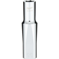 Milwaukee 1/2 In. Drive 11 mm 6-Point Deep Metric Socket with FOUR FLAT Sides