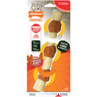 Nylabone Chicken Flavor Power Chew Shish Kabob Alternative Nylon Large Chew Toy