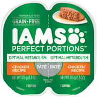 Iams Perfect Portions Optimal Metabolism 2.6 Oz. Chicken Flavor Adult Wet Cat Food
