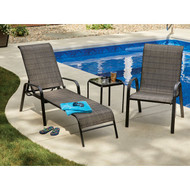 Outdoor Expressions Windsor Collection Chaise Lounge