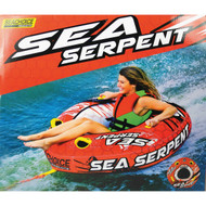 Seachoice Sea Serpent 50 In. x 48 In. Open Top Towable Tube  1 Rider (170 Lb.)