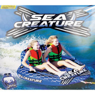 Seachoice Sea-Creature 60 In. x 58 In. Open Top Towable Tube  1 to 2 Rider (340 Lb.)