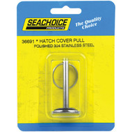 Seachoice 1-1/4 In. x 1/8 In. Stainless Steel Hatch Cover Pull