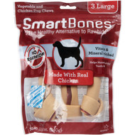 SmartBone Large Chicken Chew Bone (3-Pack)