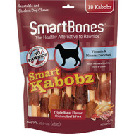 SmartBone Kabobz Chicken  Beef  & Pork Chew Bone (18-Pack)