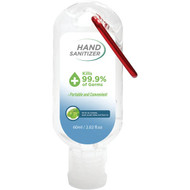 Hand Sanitizer 2.02 Oz. Flip Top with Carabiner Clip