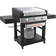 Blackstone 3-Burner Black & Stainless Steel 16 000 BTU 613 Sq. In.Outdoor LP Gas Griddle
