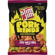 Slim Jim 2 Oz. Hogwild BBQ Pork Rinds